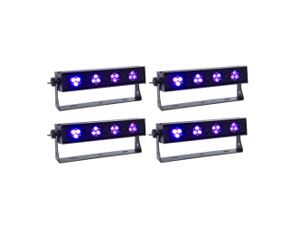 4er Set Schwarzlicht LED ( Blacklight - UV )