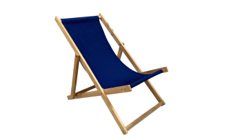 Strandstuhl blau