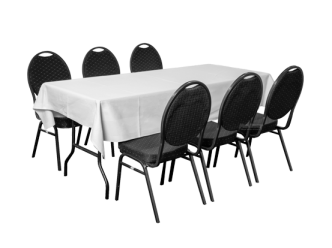 Dinnertableset 6P. gerade