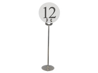 Nummernständer / Kartenhalter 31 cm