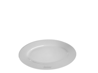 Teller oval Bianco
