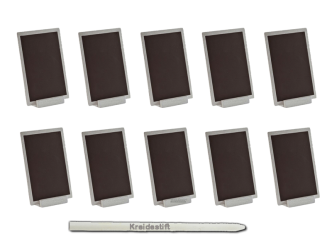 Tischtafel 10er Set