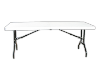 Kunststoff Buffettisch rechteckig 1,78 m